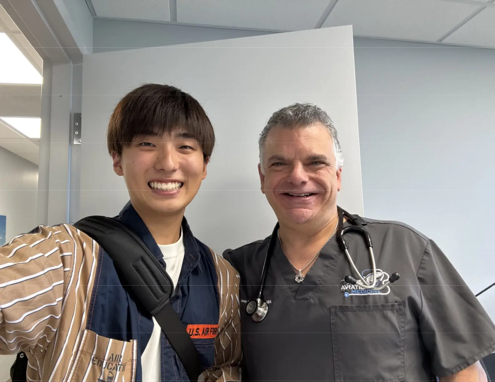 pilot traveled from Japan to the Pilot Color Vision Center
