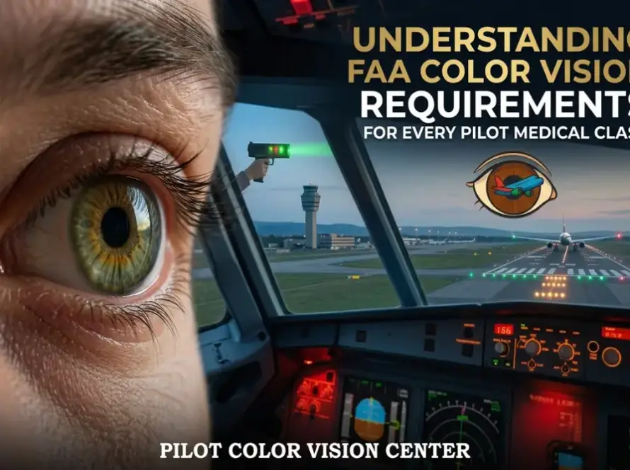 FAA Color Vision Requirements by Medical Class
