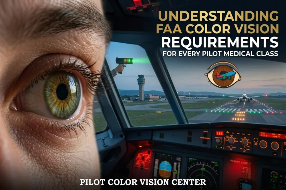 Understanding FAA Color Vision Requirements for Every Pilot Medical Class