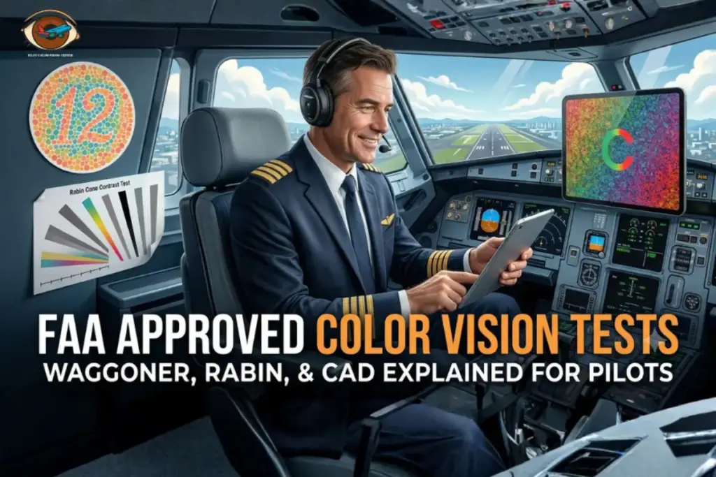 Next Steps for Florida Pilots Who Failed the Ishihara Color Vision Test