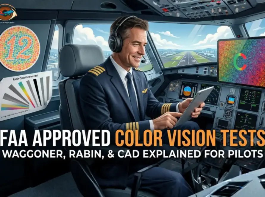 Failed FAA Color Vision Test Florida