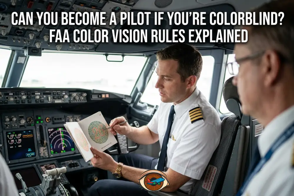 Can You Become a Pilot If You’re Colorblind? FAA Color Vision Rules Explained
