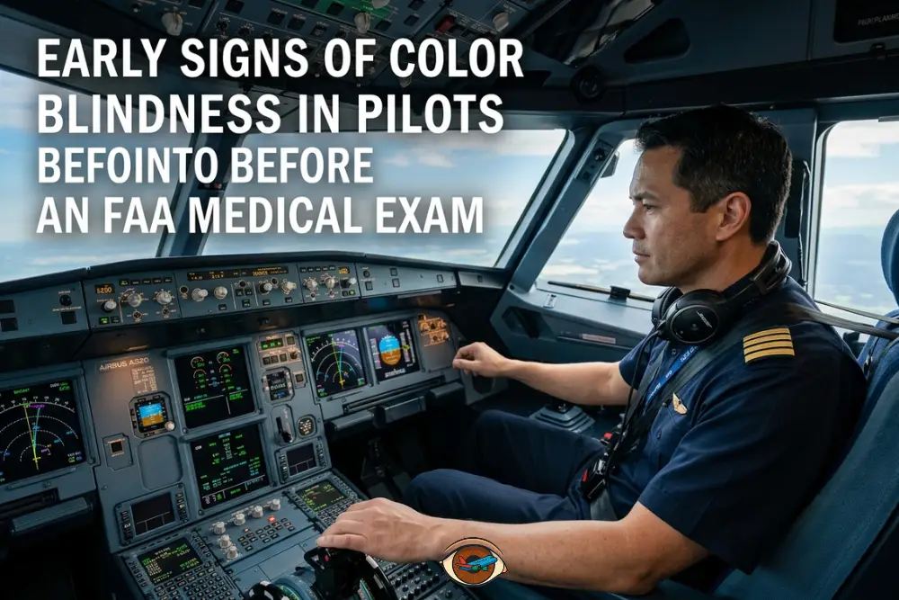 Early Signs of Color Blindness in Pilots Before an FAA Medical Exam