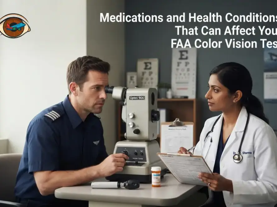 Medications and Health Conditions That Can Affect Your FAA Color Vision Test
