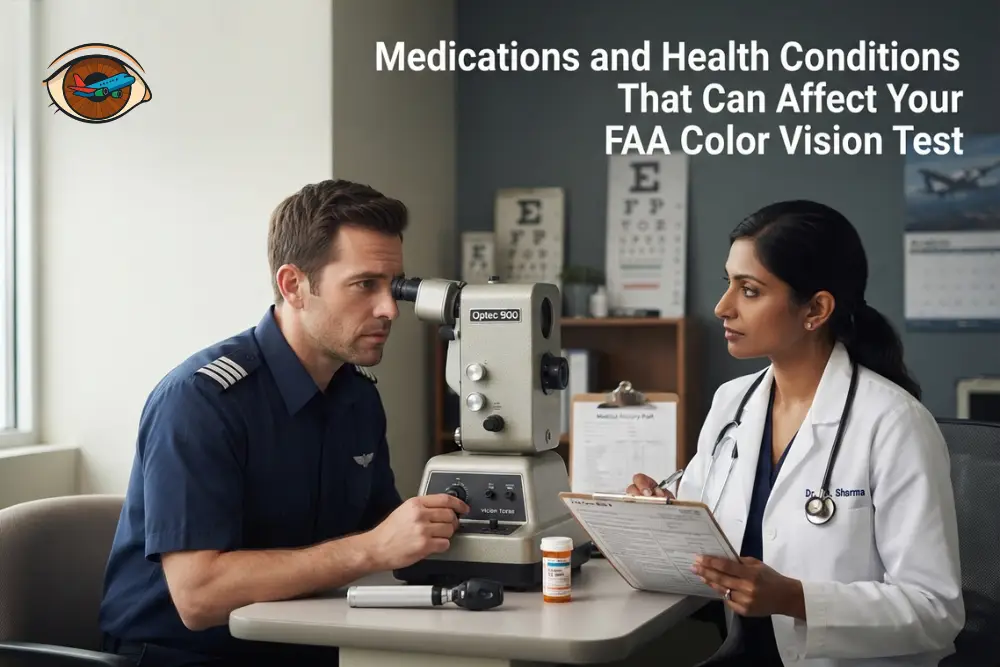Medications and Health Conditions That Can Affect Your FAA Color Vision Test
